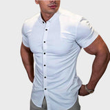 Ricardo - Kurzarm Slim Fit Hemd