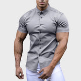 Ricardo - Kurzarm Slim Fit Hemd