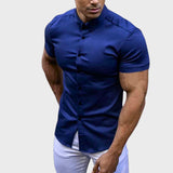 Ricardo - Kurzarm Slim Fit Hemd