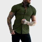 Ricardo - Kurzarm Slim Fit Hemd