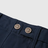 Chinos für Herren in Marineblau – Lockere Passform
