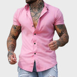 Ricardo - Kurzarm Slim Fit Hemd