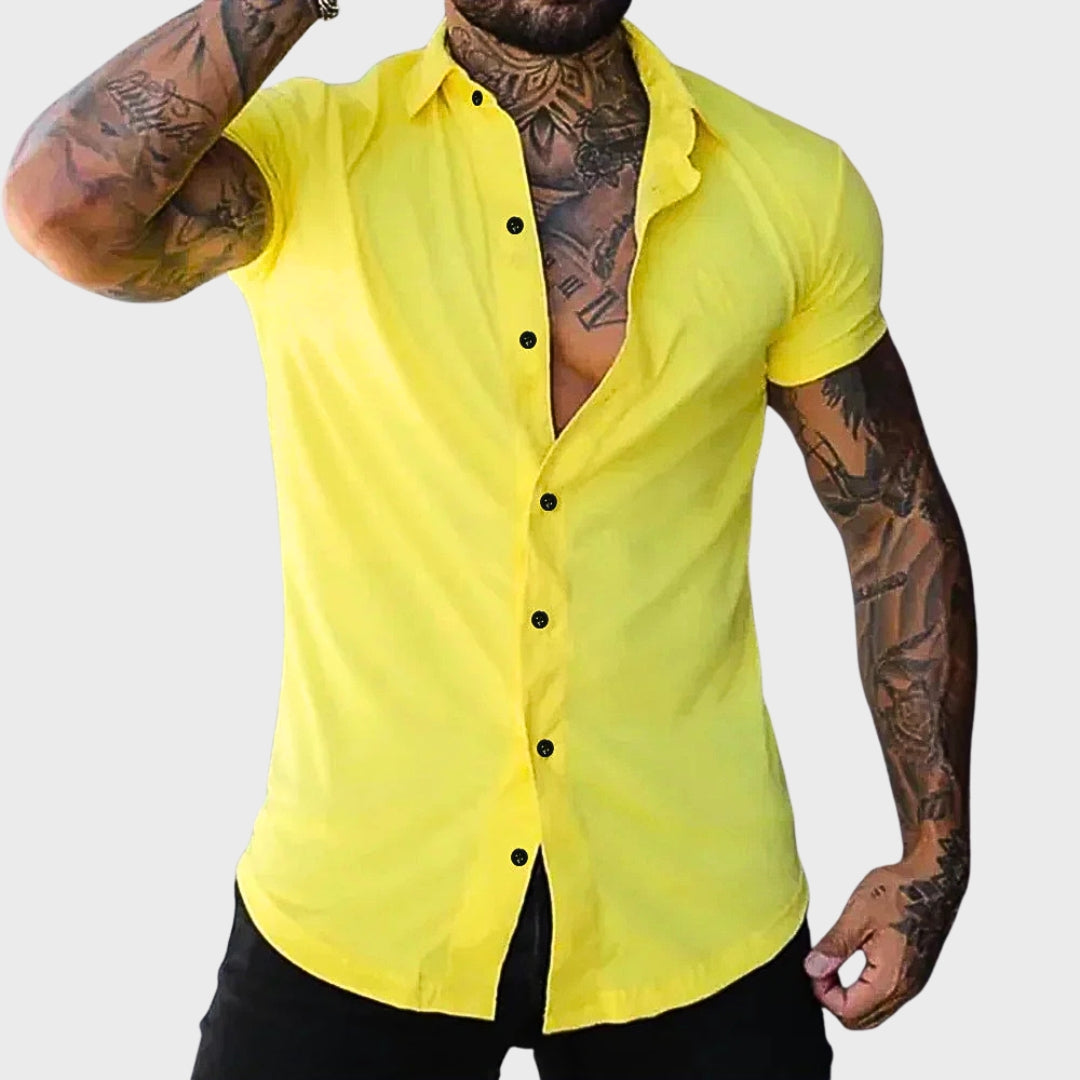 Ricardo - Chemise à Manches Courtes Slim