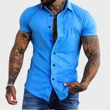 Ricardo - Kurzarm Slim Fit Hemd