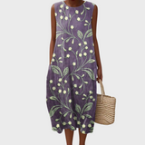 Florenz | Floral Baumwoll Sommerkleid