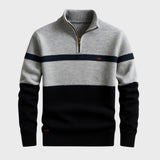 Afonso - Sweatshirt à Col Zippé Classique
