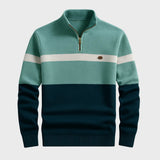 Afonso - Sweatshirt à Col Zippé Classique