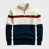 Afonso - Sweatshirt à Col Zippé Classique