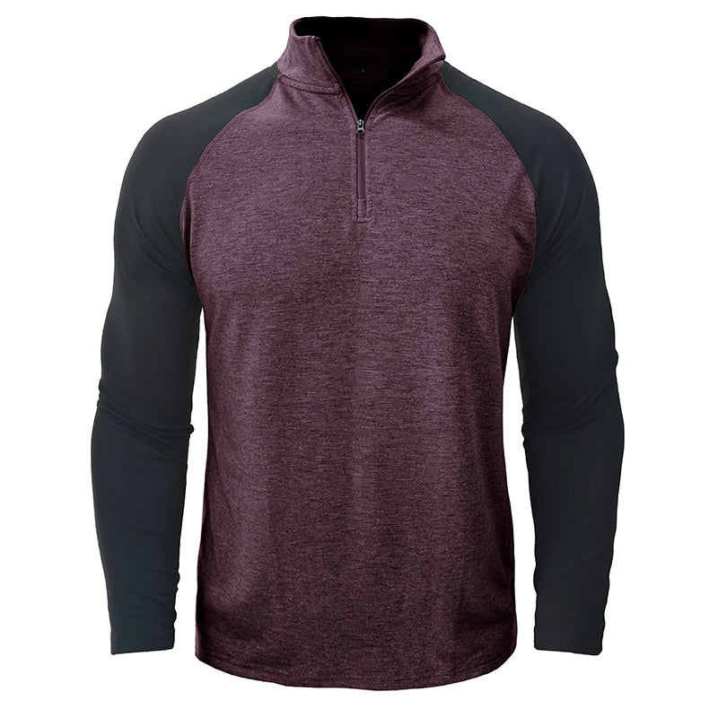 Chemise en coton avec col montant
