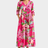 Elegantes Lässiges Maxikleid