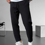 Pantalons Élegants à Cordon de Serrage