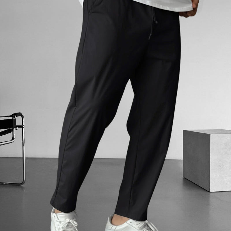 Pantalons Élegants à Cordon de Serrage