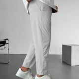 Pantalons Élegants à Cordon de Serrage