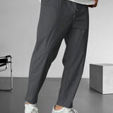 Pantalons Élegants à Cordon de Serrage
