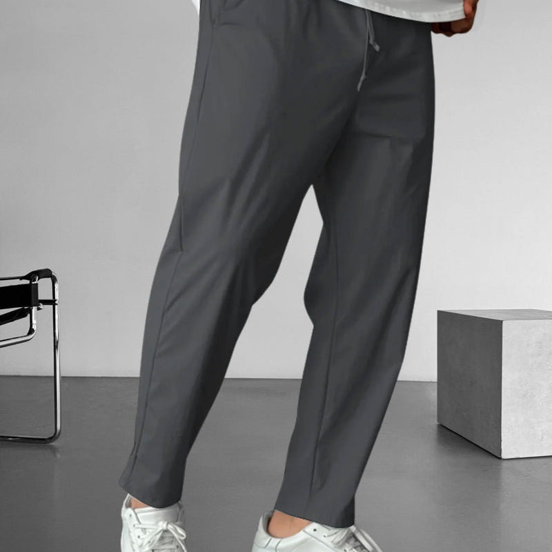 Pantalons Élegants à Cordon de Serrage