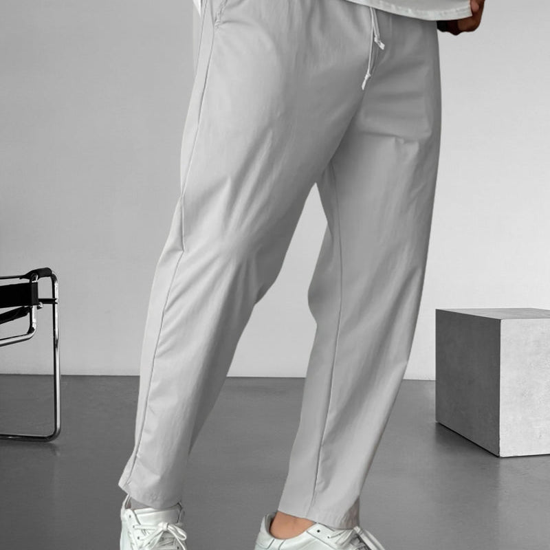 Pantalons Élegants à Cordon de Serrage