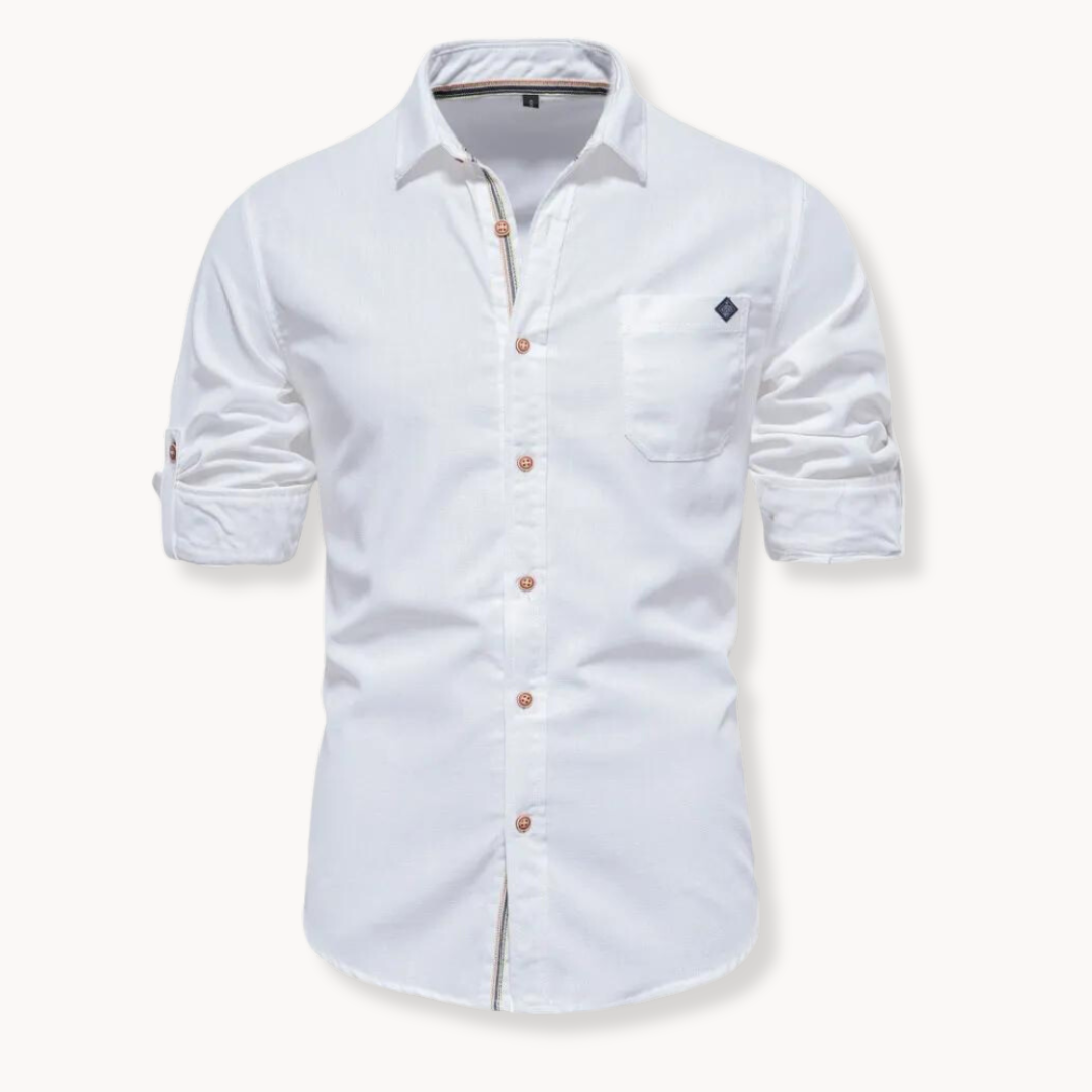 Blouse - Mélange Respirant Fermeture Frontale