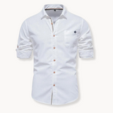 Blouse - Mélange Respirant Fermeture Frontale