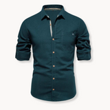 Blouse - Mélange Respirant Fermeture Frontale