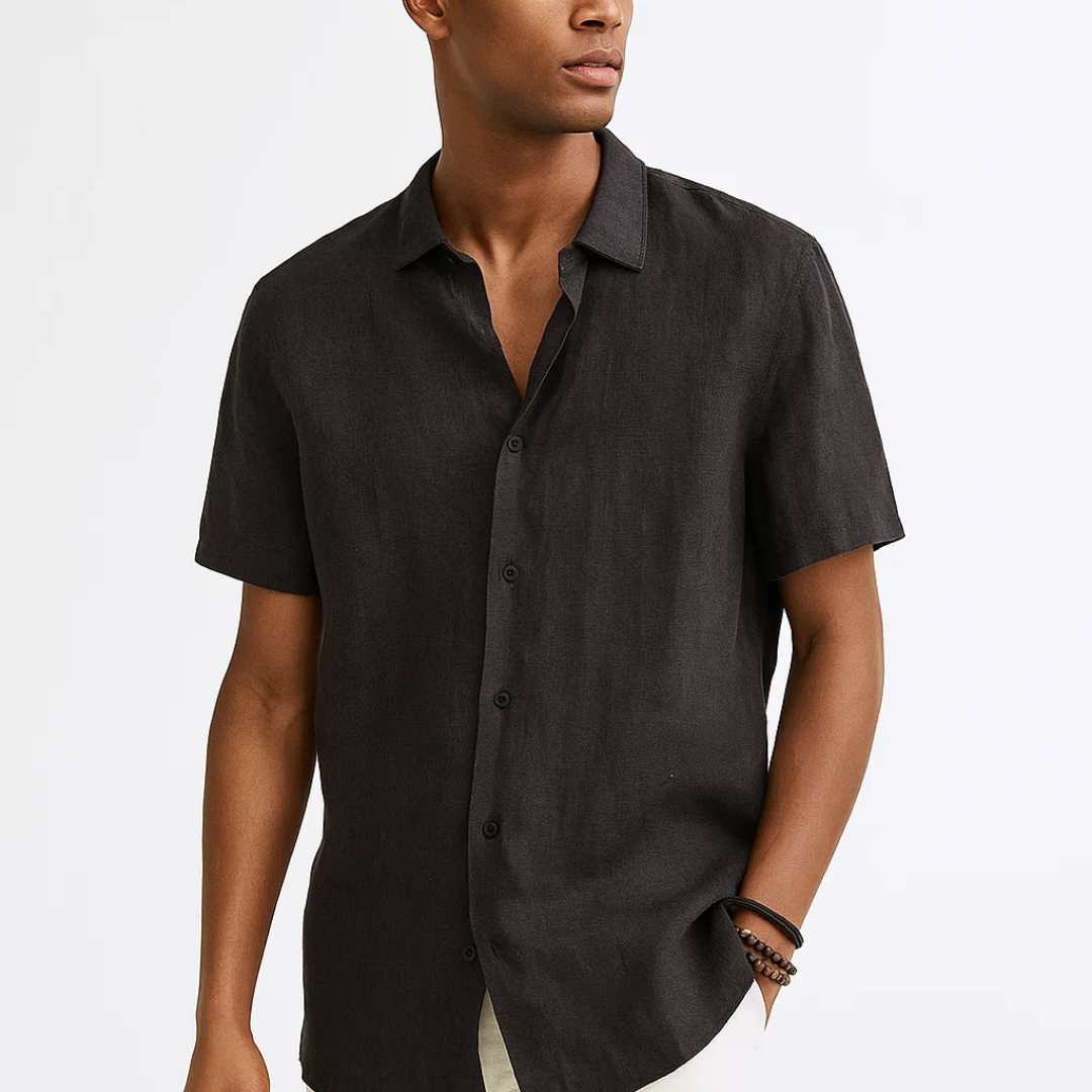 Chemise à Boutons - Col Ouvert