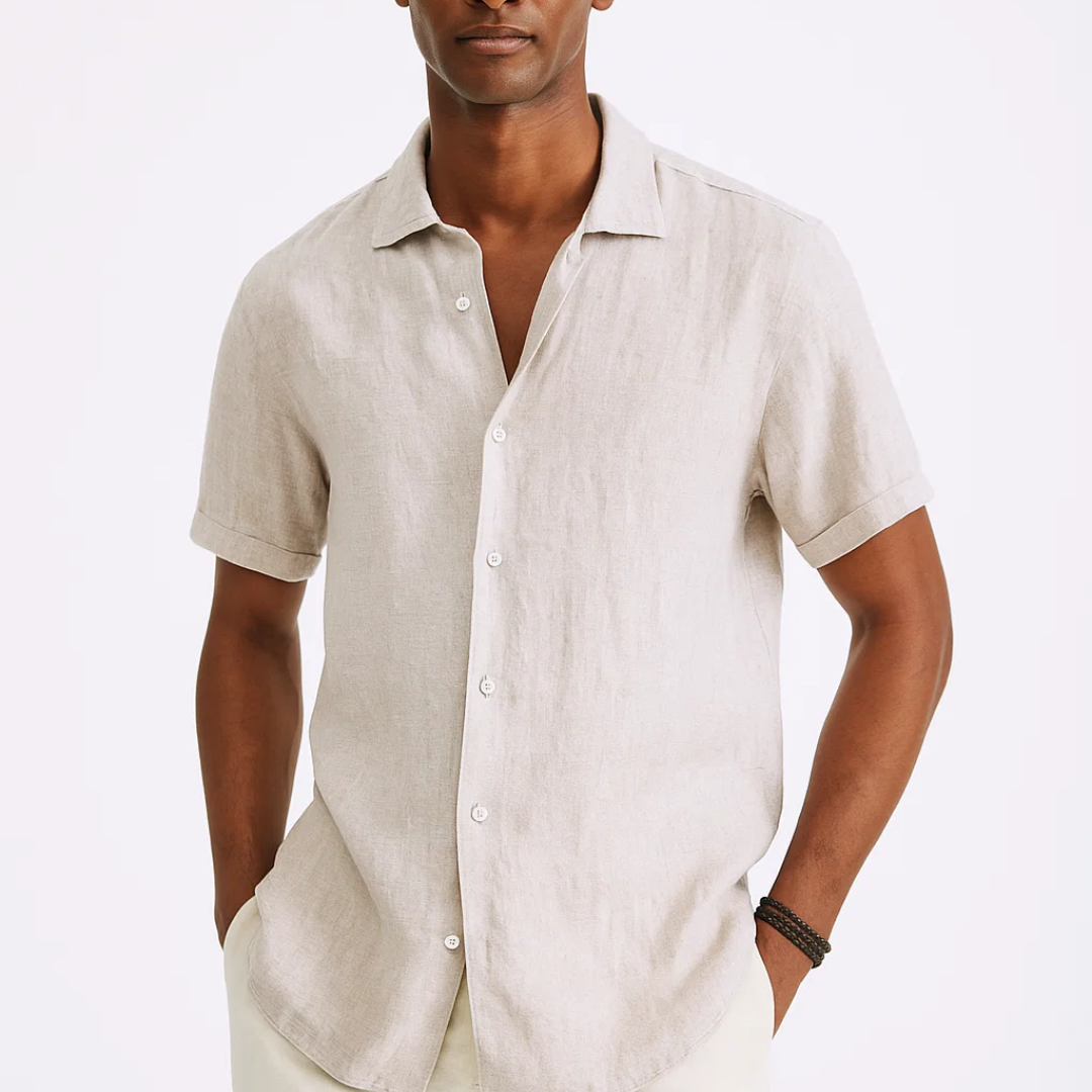 Chemise à Boutons - Col Ouvert