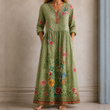 Bedrucktes Freizeitkleid