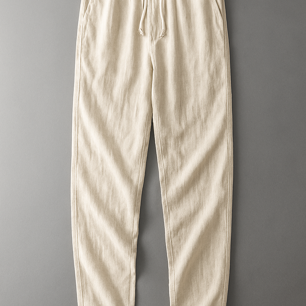 Pantalon en Lin Élégant