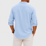 Raphaël | Henley-Shirt mit langen Ärmeln