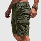 Gaspard | Kurze Cargo mit aufgesetzten Taschen