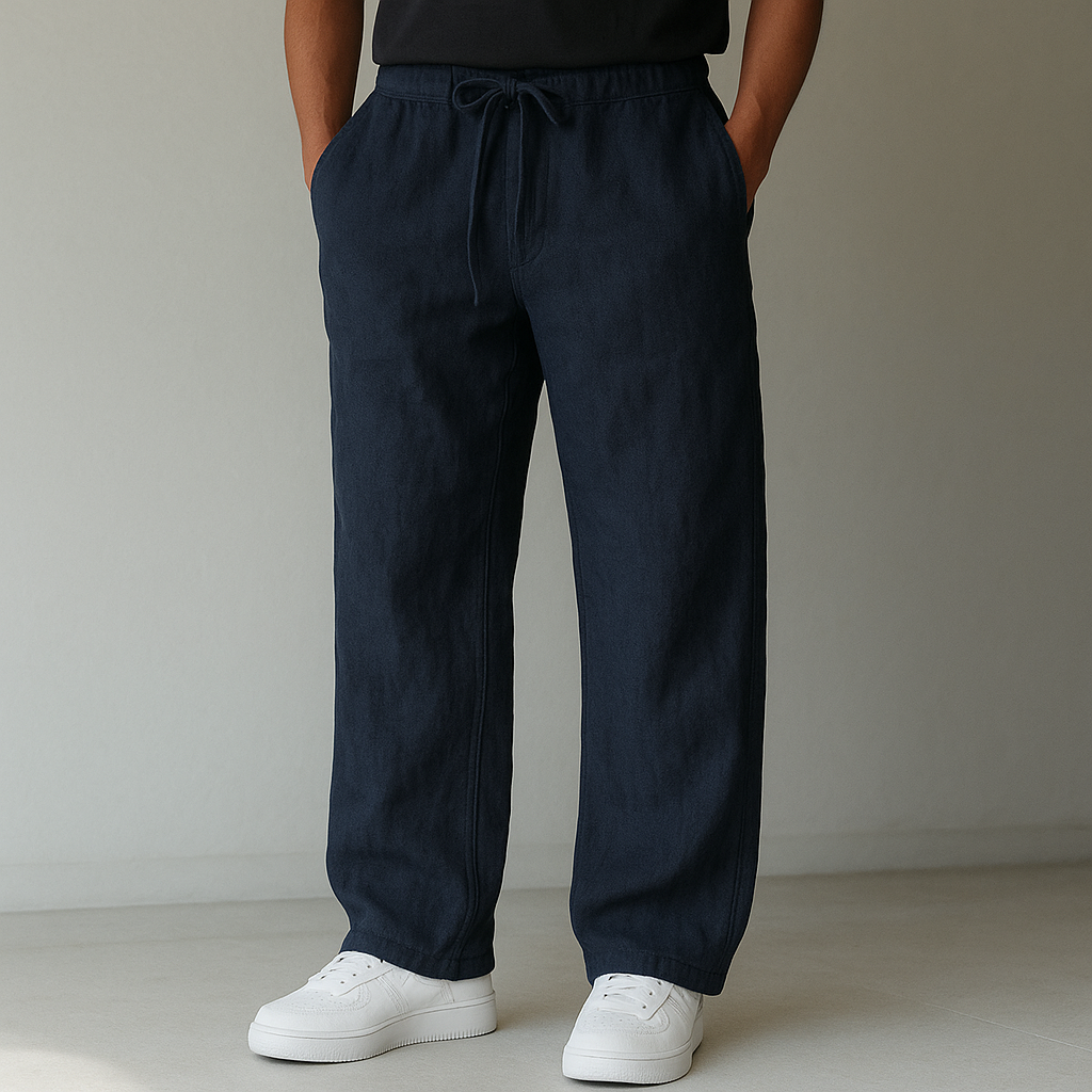 Pantalons en lin