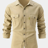 Chemise en Mélange de Denim - Boutons