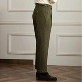 Pantalon en velours côtelé premium