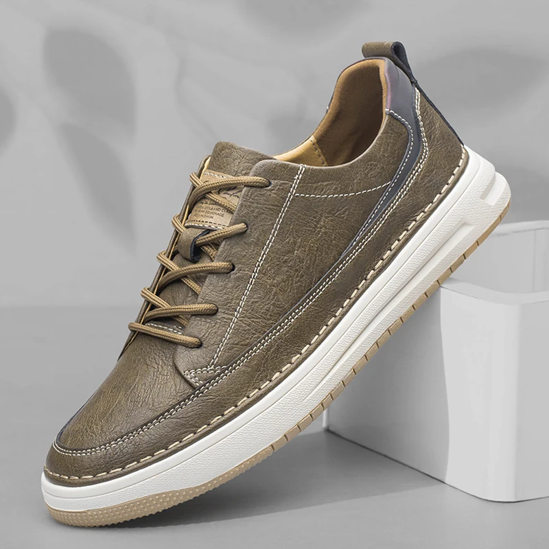 Baskets en Cuir Classiques