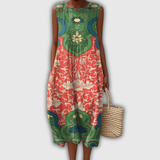 Weide | Leichtes Ärmelloses Sommerkleid