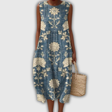 Matilda | Leichtes ärmelloses Sommerkleid