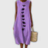 Alice | Leichtes Sommerkleid ohne Ärmel
