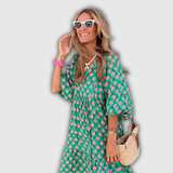 Bellona | Langes Boho-Kleid
