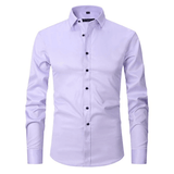 Chemise de Costume - Coupe Slim Sécurisée