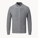 Artur - Veste en Tricot avec Fermeture Éclair