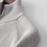 Artur - Veste en Tricot avec Fermeture Éclair