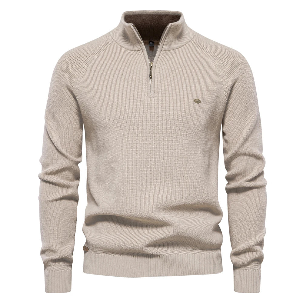 Pullover mit Halb-Reißverschluss - Atmungsaktiv