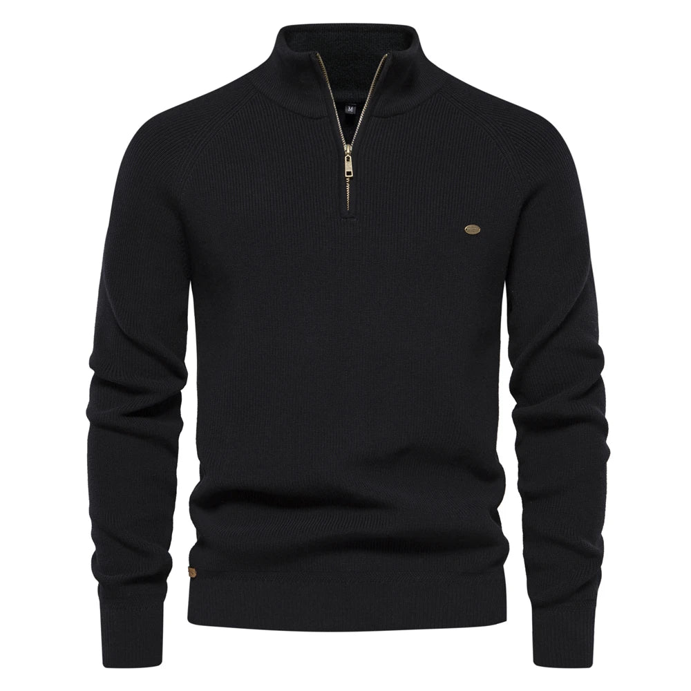 Pullover mit Halb-Reißverschluss - Atmungsaktiv