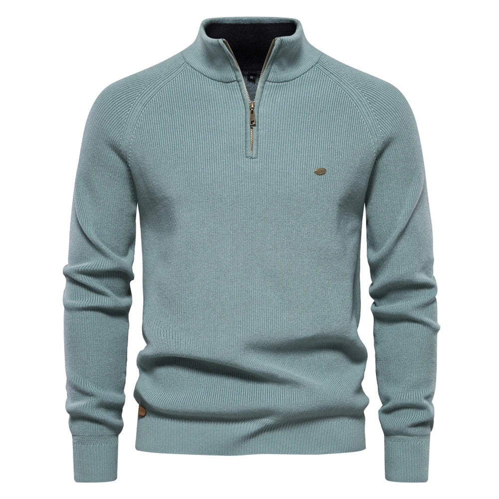 Pullover mit Halb-Reißverschluss - Atmungsaktiv