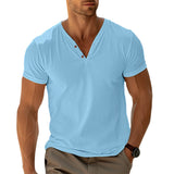 Henley-Shirt - Slim Fit Bewegung