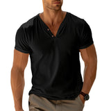 Henley-Shirt - Slim Fit Bewegung