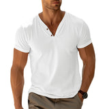 Chemise Henley - Coupe Ajustée Mouvement
