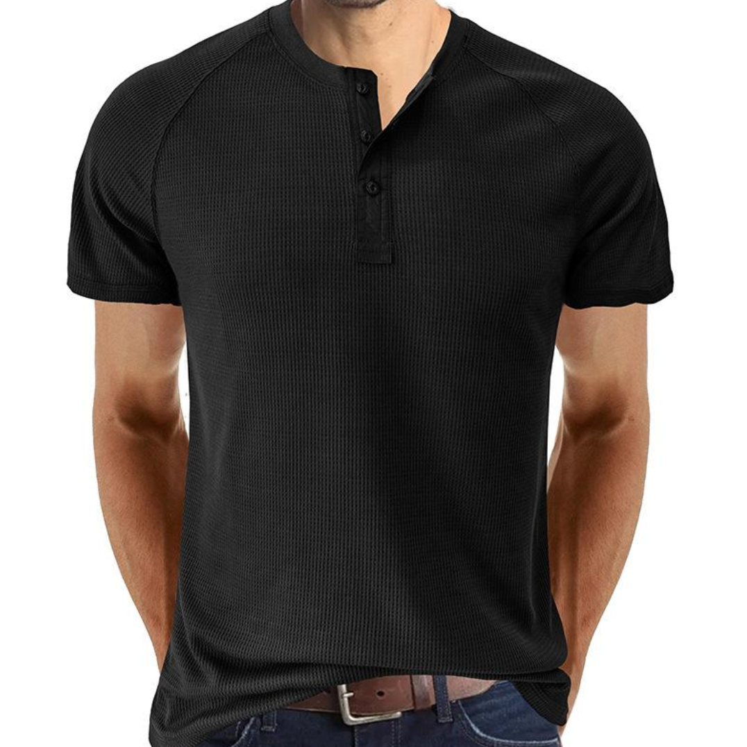 Chemise Henley - Ouverture de Boutons