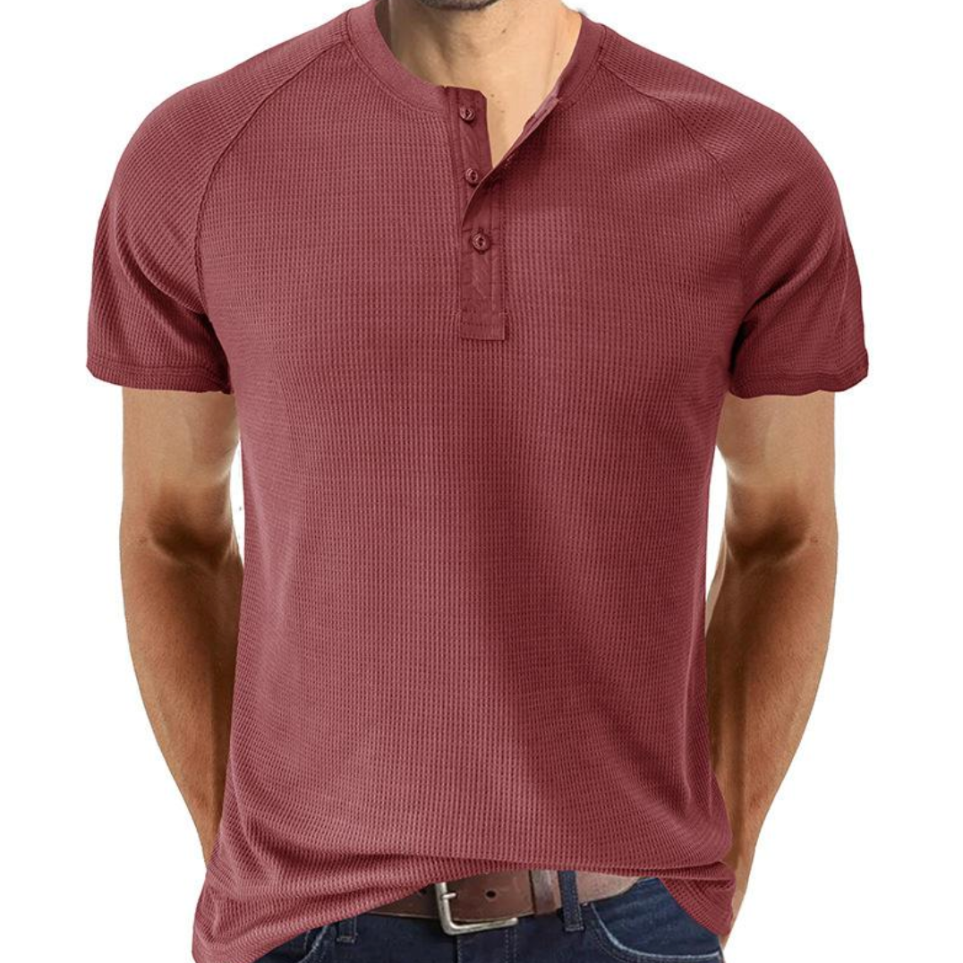 Chemise Henley - Ouverture de Boutons
