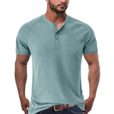 Henley-Shirt - Knopfleiste