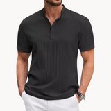 Henley-Hemd - Kurze Knopfleiste
